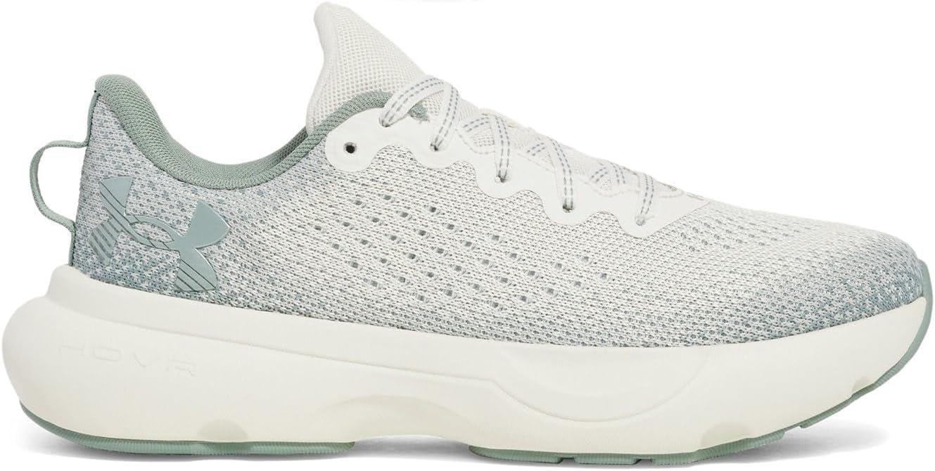 imageUnder Armour Womens Infinite Sneaker114 White QuartzSilica GreenMetallic Silica