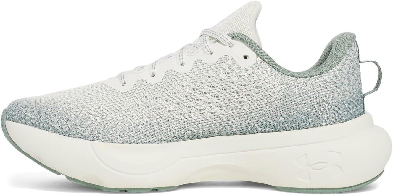 imageUnder Armour Womens Infinite Sneaker114 White QuartzSilica GreenMetallic Silica