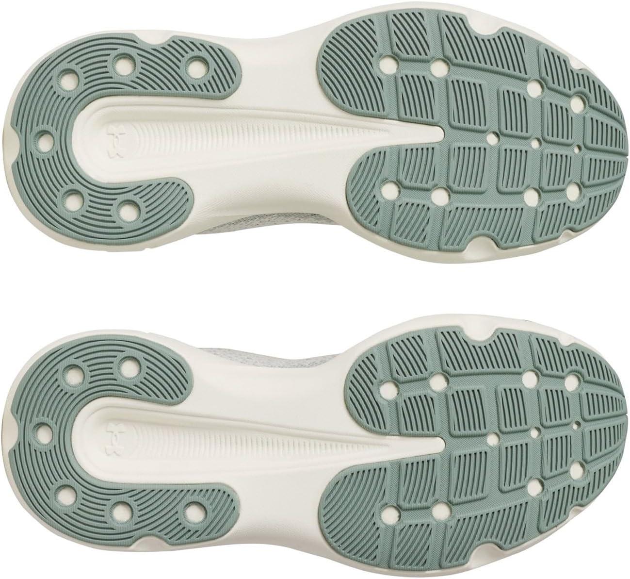 imageUnder Armour Womens Infinite Sneaker114 White QuartzSilica GreenMetallic Silica