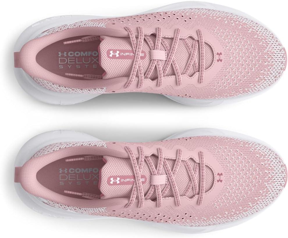 imageUnder Armour Womens Infinite Sneaker600 Prime PinkPink ElixirWhite