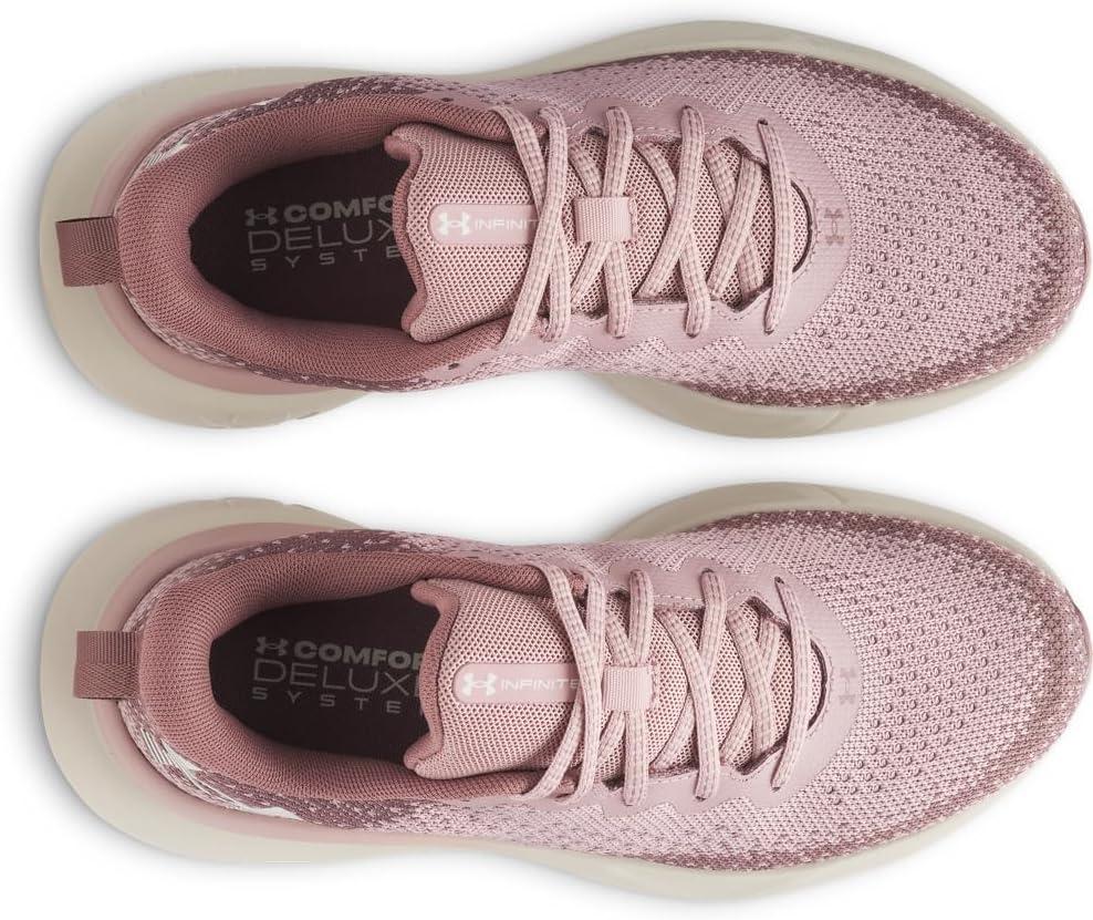 imageUnder Armour Womens Infinite Sneaker673 Tourmaline PinkMaroon MistSummit White