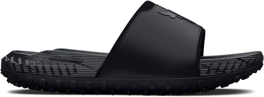 imageUnder Armour unisexadult Project Rock 3 Slides001 BlackBlackPitch Gray