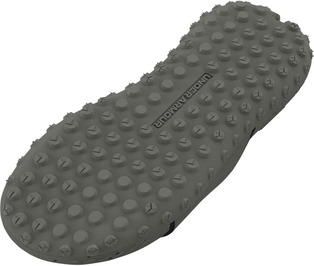 imageUnder Armour unisexadult Project Rock 3 Slides301 Clay GreenBlackTeam Orange