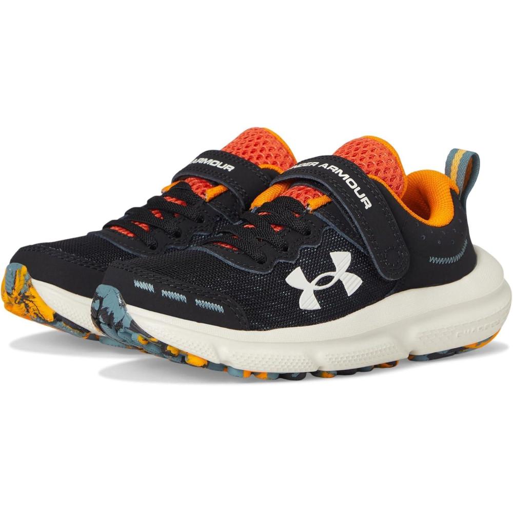 imageUnder Armour Boys Pre School Assert 10 Alternate Closure Sneaker007 BlackSquad OrangeStone