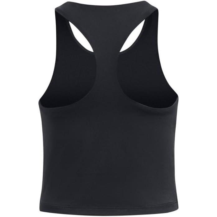 imageUnder Armour Girls Motion Crop Tank TopBlack 001Jet Graylegacy