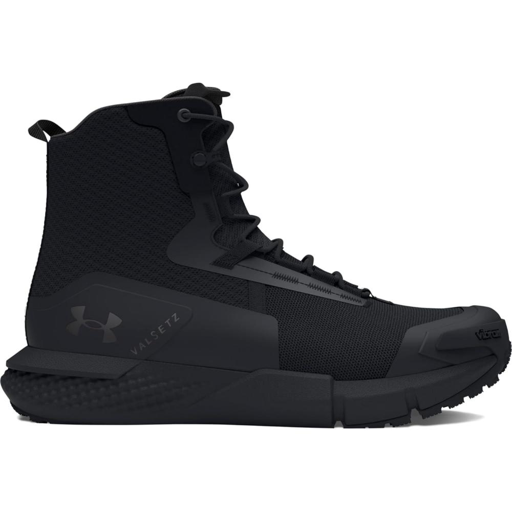 imageUnder Armour Mens Charged Valsetz Zip Military and Tactical Boot001 BlackBlackJet Gray