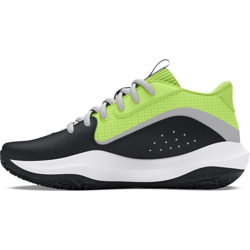 imageUnder Armour UnisexChild Grade School Lockdown 7 Sneaker003 BlackMod GrayMorph Green