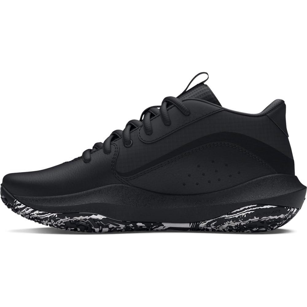 imageUnder Armour UnisexChild Grade School Lockdown 7 Sneaker004 BlackBlackMetallic Silver