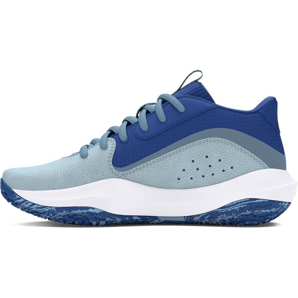 imageUnder Armour UnisexChild Grade School Lockdown 7 Sneaker400 Nimbus BlueTech BlueHorizon Blue