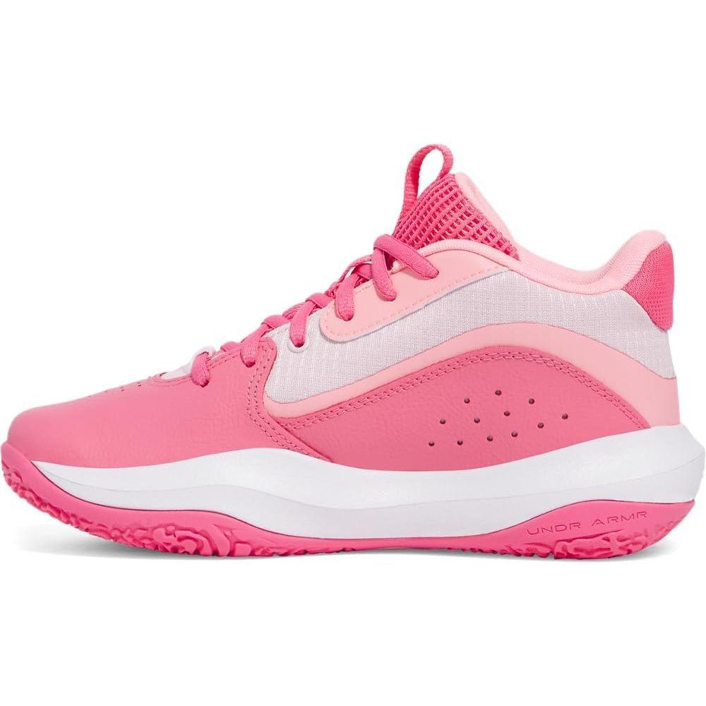 imageUnder Armour UnisexChild Grade School Lockdown 7 Sneaker672 Super PinkPink VortexPrime Pink