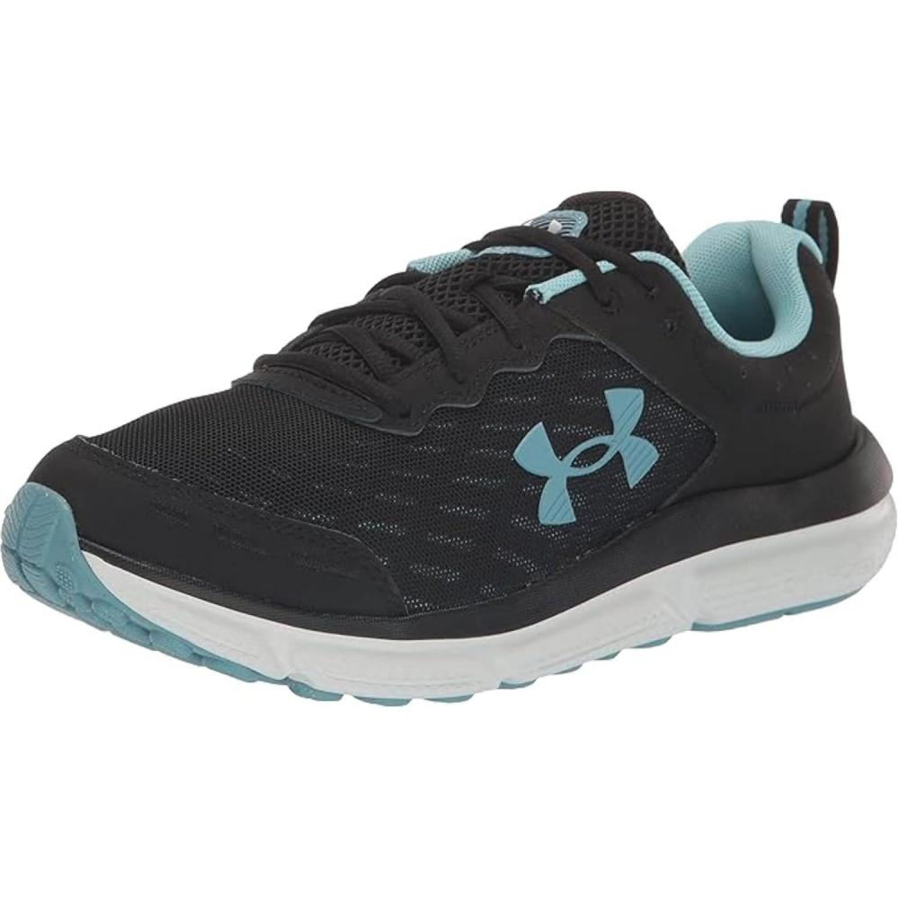 imageUnder Armour Womens Charged Assert 10 Shoes003 BlackStill WaterHalo Gray