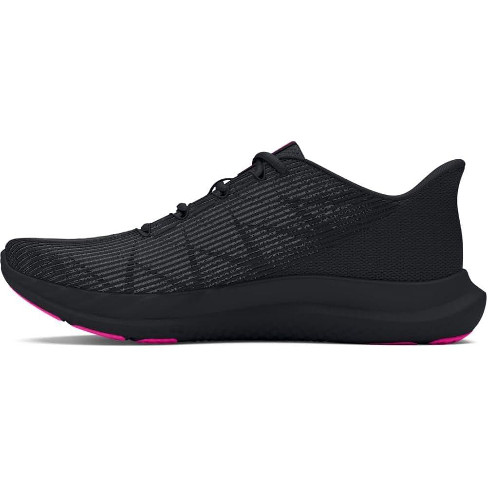 imageUnder Armour Womens Charged Speed Swift004 BlackBlackRebel Pink