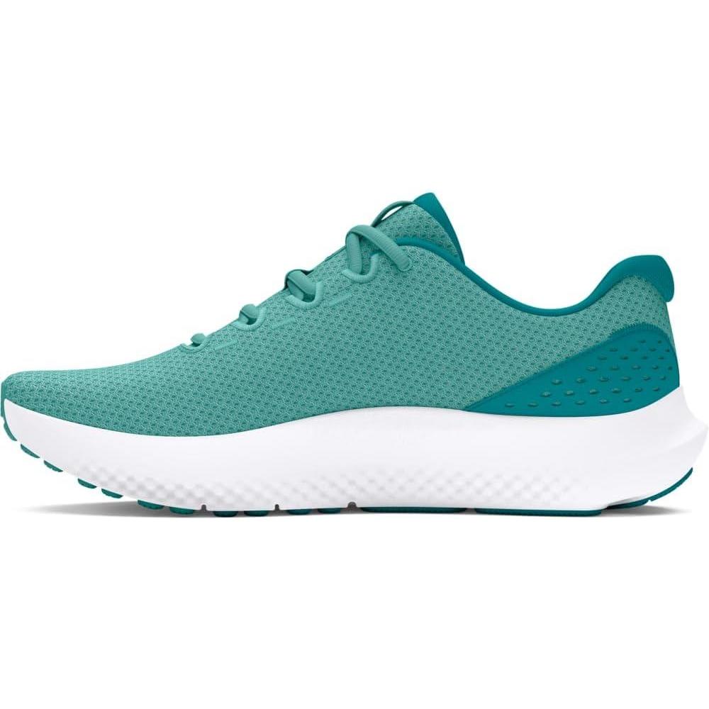 imageUnder Armour Womens Charged Surge 4 Running Shoe300 Radial TurquoiseCircuit TealWhite
