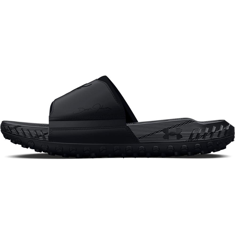 imageUnder Armour unisexadult Project Rock 3 Slides001 BlackBlackPitch Gray