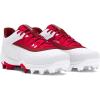 imageUnder Armour Boys Leadoff Low Rm Jr 30 Sneaker600 RedWhiteRed