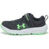 imageUnder Armour Boys Pre School Assert 10 Alternate Closure Sneaker006 BlackMod GrayGreen Shock