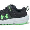 imageUnder Armour Boys Pre School Assert 10 Alternate Closure Sneaker006 BlackMod GrayGreen Shock