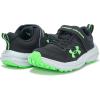 imageUnder Armour Boys Pre School Assert 10 Alternate Closure Sneaker006 BlackMod GrayGreen Shock