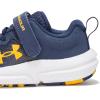 imageUnder Armour Boys Pre School Assert 10 Alternate Closure Sneaker410 Midnight NavyMod GrayCampus Gold