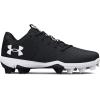 imageUnder Armour Girls Glyde 20 Rm Jr Softball Shoe001 BlackBlackWhite