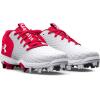 imageUnder Armour Girls Glyde 20 Rm Jr Softball Shoe103 WhiteRedWhite