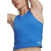 imageUnder Armour Girls Motion Crop Tank Top402 Blue Atlantis   White