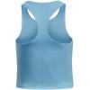 imageUnder Armour Girls Motion Crop Tank Top462 Tonic   Halogen Blue