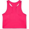 imageUnder Armour Girls Motion Crop Tank Top681 Shaded Fuchsia   White