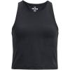 imageUnder Armour Girls Motion Crop Tank TopBlack 001Jet Graylegacy