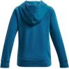 imageUnder Armour Girls Rival Fleece Big Logo Hoodie426 Varsity Blue   White