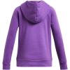 imageUnder Armour Girls Rival Fleece Big Logo Hoodie525 Lavish   Salt Purple