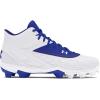 imageUnder Armour Mens Leadoff Mid 30 Baseball Cleat Sneaker400 RoyalWhiteRoyal