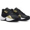 imageUnder Armour UnisexAdult Lockdown 7 Low Sneaker001 BlackMetallic GoldBlack