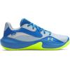imageUnder Armour UnisexAdult Lockdown 7 Low Sneaker453 Blue CalmBlue AtlantisHigh Vis Yellow