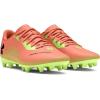 imageUnder Armour UnisexAdult Shadow Select 2 Soccer Cleats800 Flare OrangeMorph GreenBlack