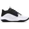 imageUnder Armour UnisexChild Grade School Lockdown 7 Sneaker102 WhiteBlackBlack