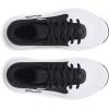 imageUnder Armour UnisexChild Grade School Lockdown 7 Sneaker102 WhiteBlackBlack