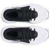 imageUnder Armour UnisexChild Pre School Lockdown 7 Sneaker102 WhiteBlackBlack