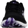 imageUnder Armour Womens Charged Assert 10 ShoesBlackBlackSalt Purple