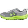 imageUnder Armour Womens Charged Assert 10 ShoesMod GrayMod GrayMorph Green