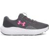 imageUnder Armour Womens Charged Surge 4 Running Shoe025 CastlerockAnthraciteAero Pink