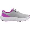 imageUnder Armour Womens Charged Surge 4 Running ShoeHalo GrayVivid MagentaVivid Magenta