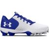 imageUnder Armour Womens Glyde 20 Rm Softball Shoe102 WhiteRoyalWhite