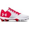 imageUnder Armour Womens Glyde 20 Rm Softball Shoe103 WhiteRedWhite