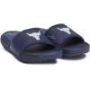 imageUnder Armour unisexadult Project Rock 3 Slides404 Washed NavyWashed NavyWhite