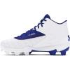 imageUnder Armour Boys Leadoff Mid RM JR 30 Baseball Cleats400 RoyalWhiteRoyal