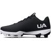 imageUnder Armour Girls Glyde 20 Rm Jr Softball Shoe001 BlackBlackWhite