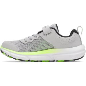 imageUnder Armour Boys Pre School Assert 10 Alternate Closure Sneaker012 Mod GrayBlackHyper Green