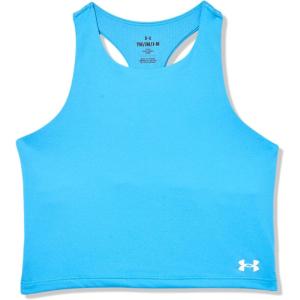 imageUnder Armour Girls Motion Crop Tank Top452 Ether Blue   White