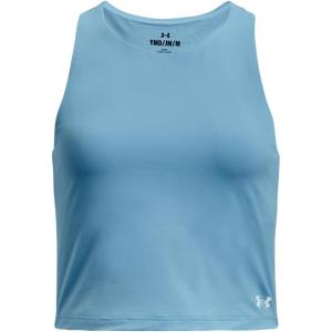 imageUnder Armour Girls Motion Crop Tank Top462 Tonic   Halogen Blue